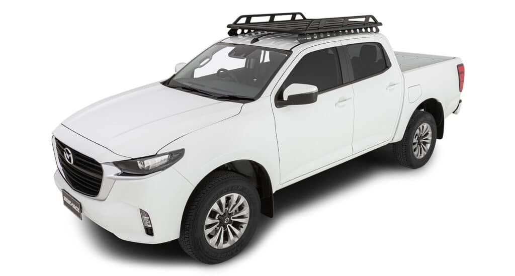 RHINO RACK PIONEER TRADIE (1528MM X 1236MM) WITH RCH LEGS MAZDA BT-50 ...