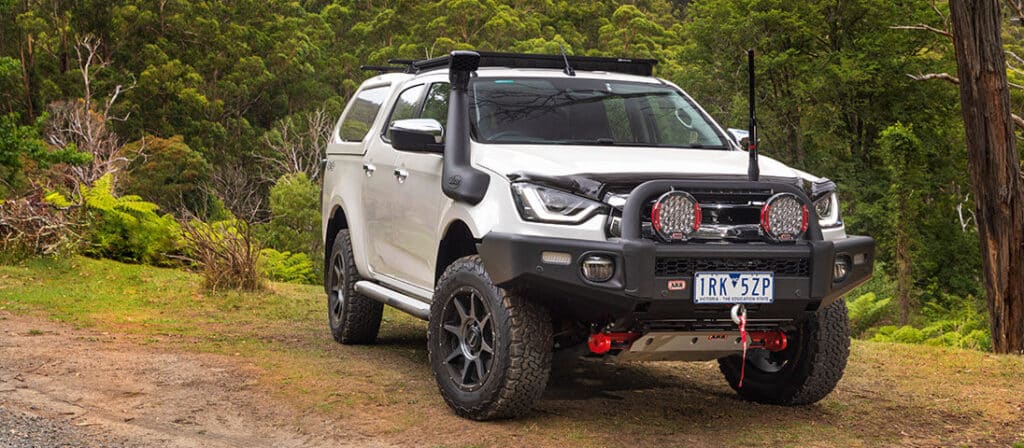 ARB SUMMIT SAHARA BULL BAR ISUZU D-MAX MY21 ON | Canberra Auto ...