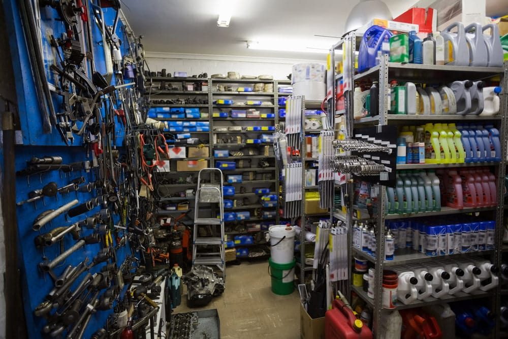 Auto Parts In Shelves — Auto Accessories In Hume, ACT